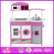 2014 Happy Play Fun Kitchen Set de madera para niños, el último juego de cocina para niños, venta caliente Set de cocina de madera para bebé W10c076b